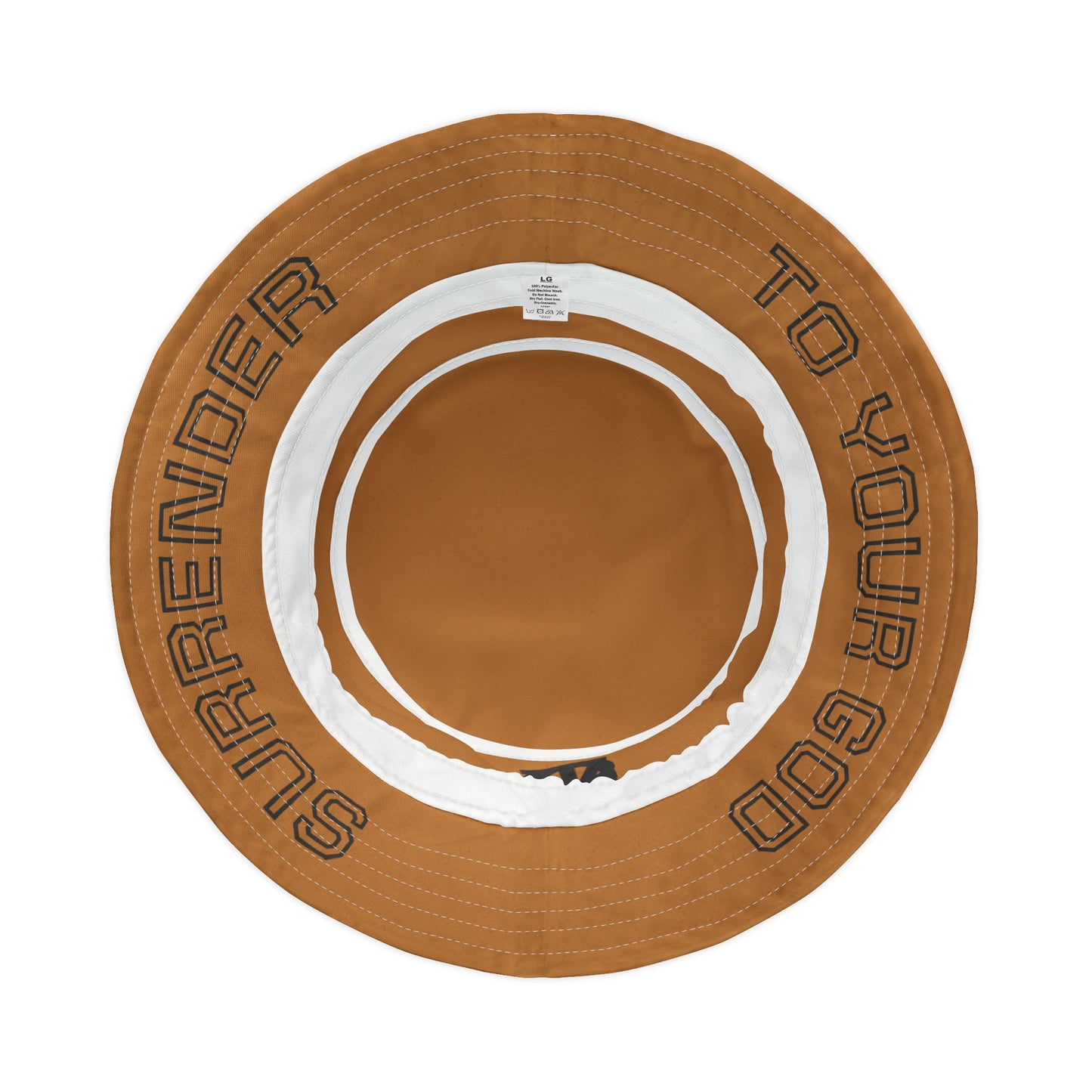 'STYG' Bucket Hat (Light Brown)