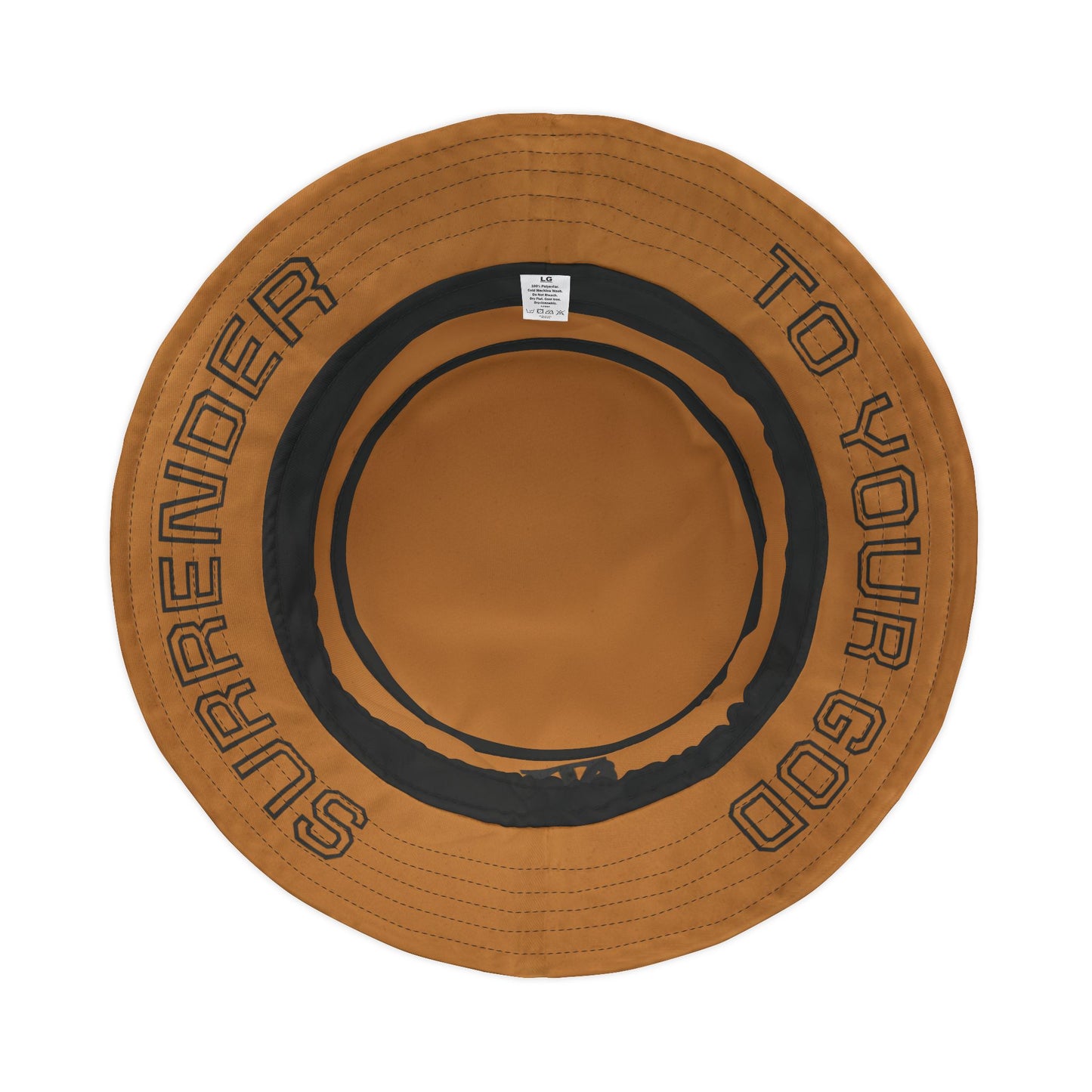 'STYG' Bucket Hat (Light Brown)