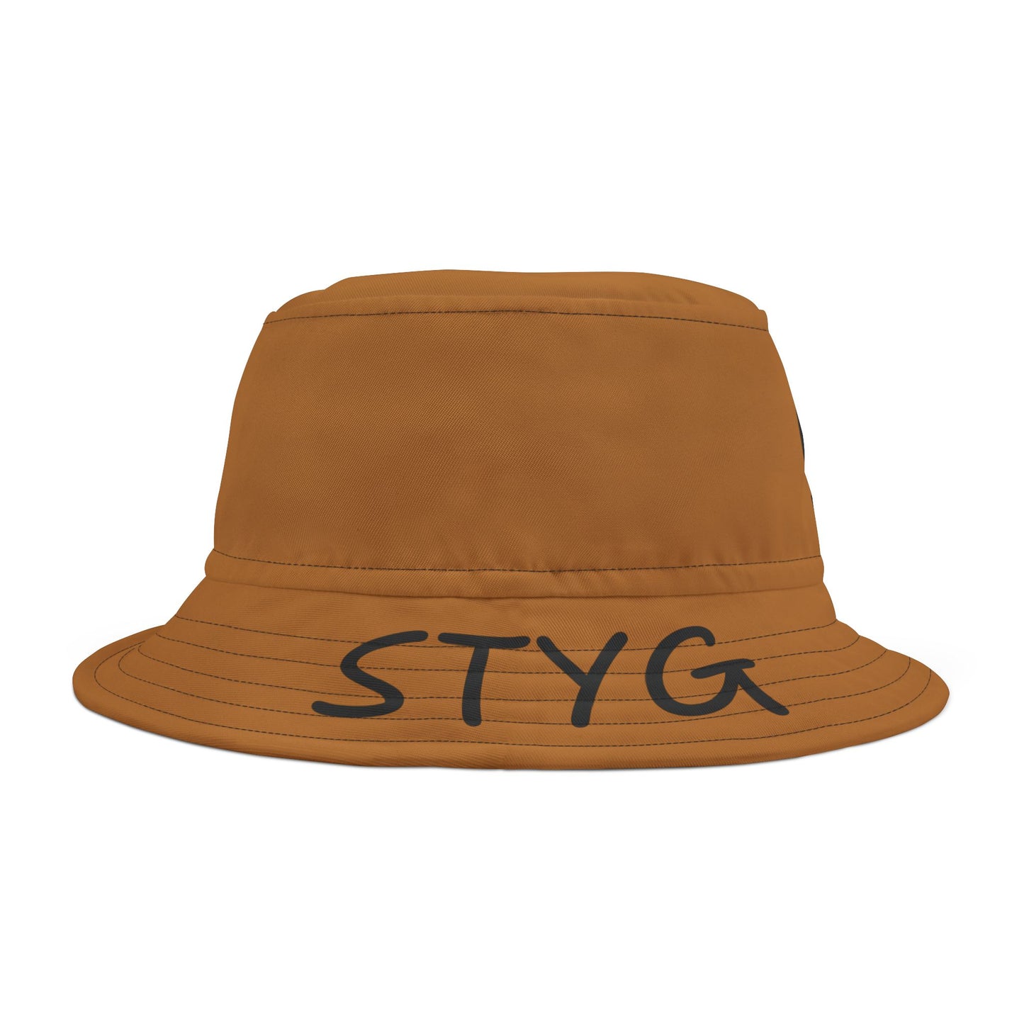 'STYG' Bucket Hat (Light Brown)
